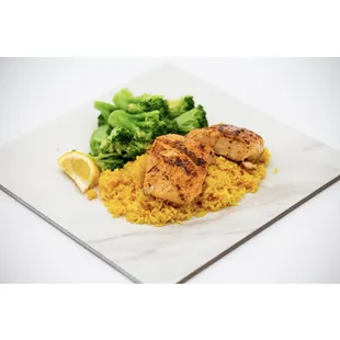 a plate of food