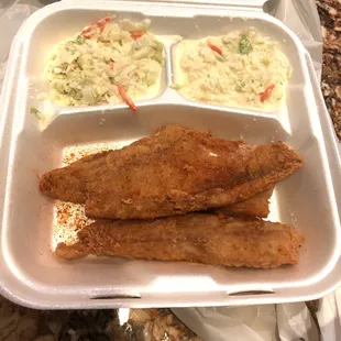 Tilapia dinner