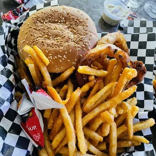 Western BBQ burger