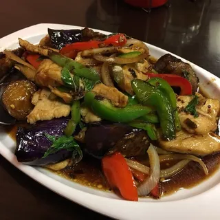 36. Spicy Eggplant Lover