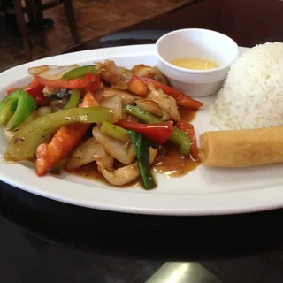 38. Pad Prink Thai Dum