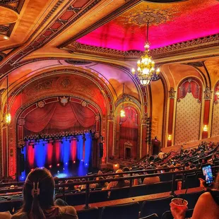 a view of the auditorium from the stage