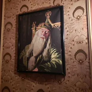 Harry Potter decorations throughout