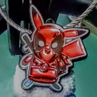 Pikachu/Deadpool Crossover Pin
