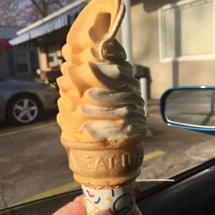 Peach twist