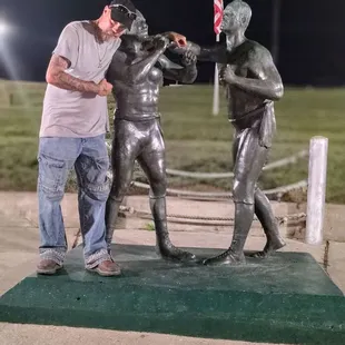 My past boxer Lights out Lockridge! Last weekend