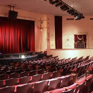 Side view of mainstage theater which seats 299.