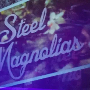Great show with a great all female cast!  #Womenpower #steelmagnolias