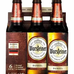 Warsteiner in various varieties is always in stock