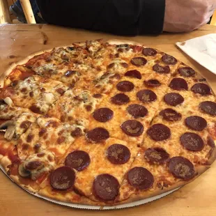 pizza, food