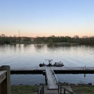 View from the outdoor dining deck