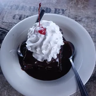 Hot Fudge Cake