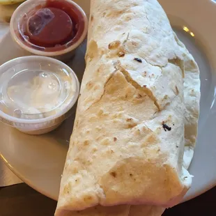 The breakfast burrito