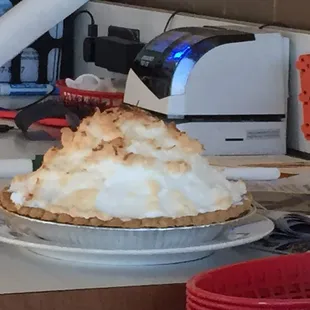 Homemade coconut cream pie - Yummy!!
