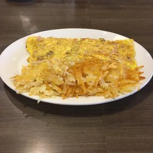 Meat Lovers and Hashbrowns