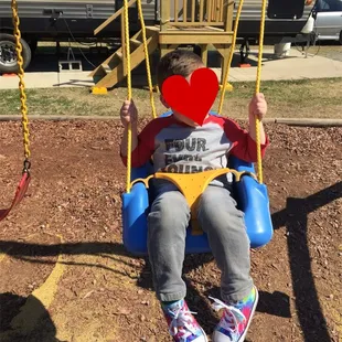 Enjoy some free time on the playground