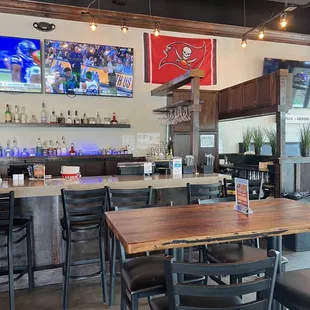 a view of the bar