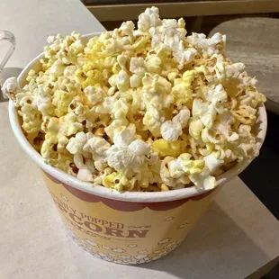 Medium buttered popcorn