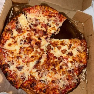 bacon pizza  Pizza with 1 Item