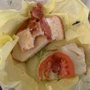 Not exactly my idea of a BLT