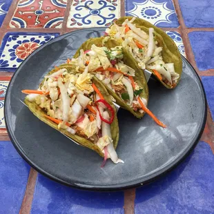 Braised Chicken Tinga Street Tacos