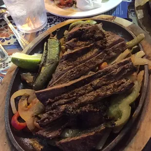Steak Fajitas