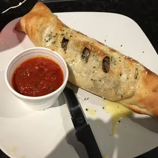 Steak Stromboli is excellent!