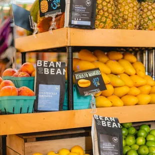 a variety of fruits and vegetables