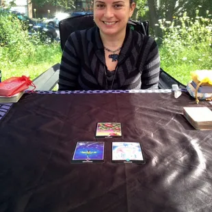 Tarot card reading