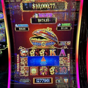 Grand jackpot 9/28/24 - on 88 cents bet, INSANE over 12k win