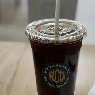Iced coffee