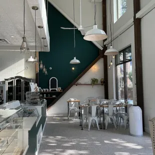 Main part of the coffee shop