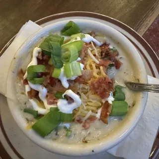 Fully Loaded Potato Soup