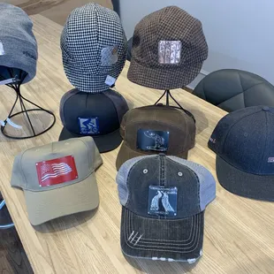 Not just jewelry. You pick the hat, graphic, and metal. Make it yourself, or have us do it for you.