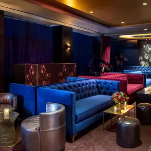 the lounge area at the riviera