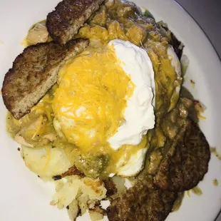 Chile Verde Omelette