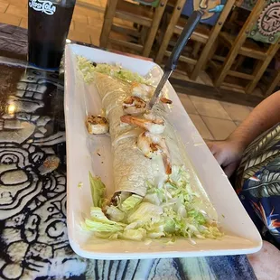 Giant burrito!