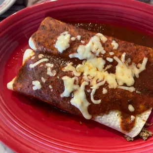 Two burritos a la carte