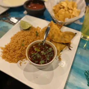 Birria tacos without beans