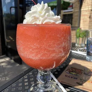 Grande raspberry daiquiri