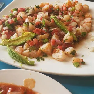 Shrimp ceviche