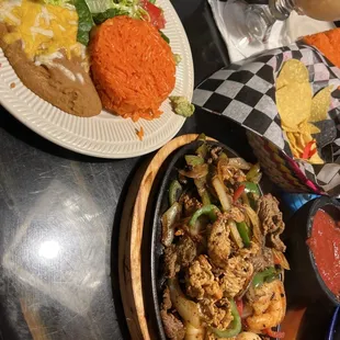 Fajitas Texans yummy