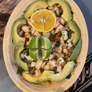 Shrimp ceviche