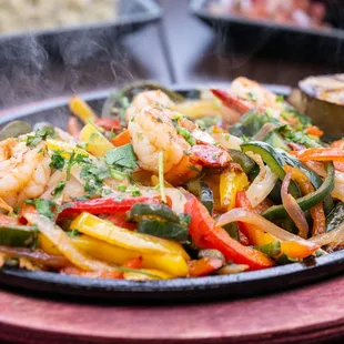 Shrimp Fajitas