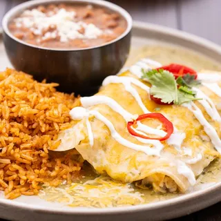 Roasted Chicken Enchiladas