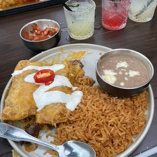 Skirt Steak Enchiladas