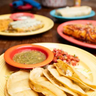 Garlic Potato Tacos