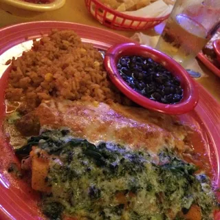 Chicken And Spinach Enchilada