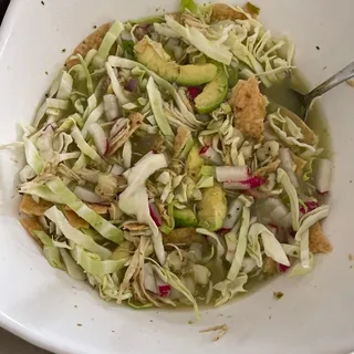 Pozole Verde de Pollo