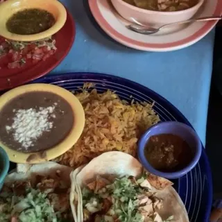 Chicken Soft Tacos